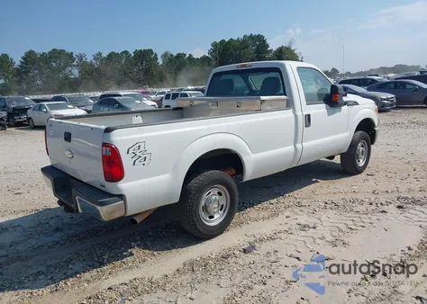 2011 Ford F-250 Xl из США, поврежденный, VIN 1FTBF2B68BEC79918